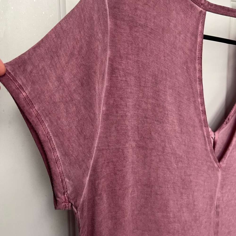 Cloud Chaser Long V Neck Tunic - Size L - Picture 5 of 7